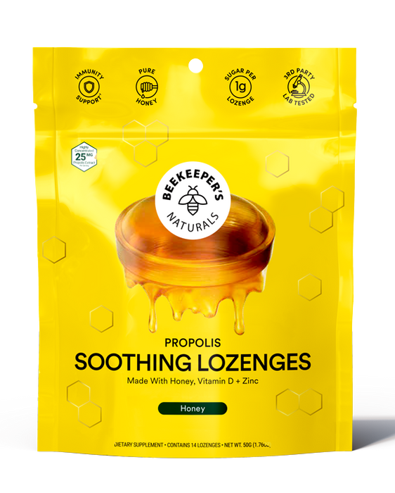 Propolis Soothing Lozenges Honey 14 Drops