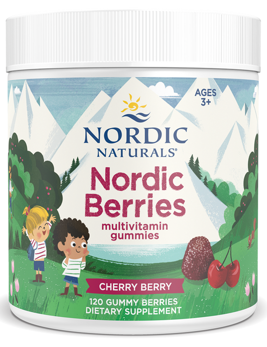 Nordic Berries Cherry Berry 120 Gummy Berries