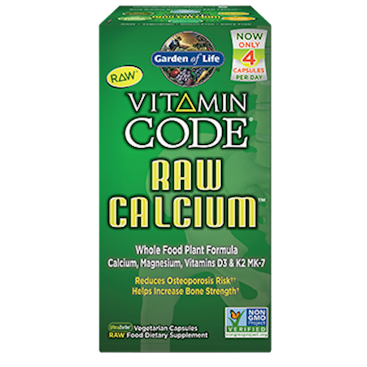 Vitamin Code Raw Calcium 120 vegcaps