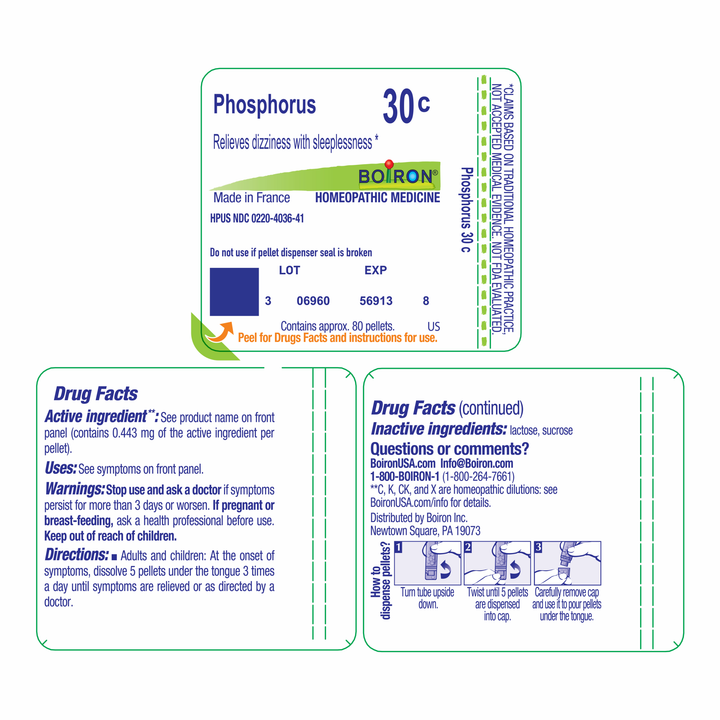 Phosphorus 30c 80 Pellets