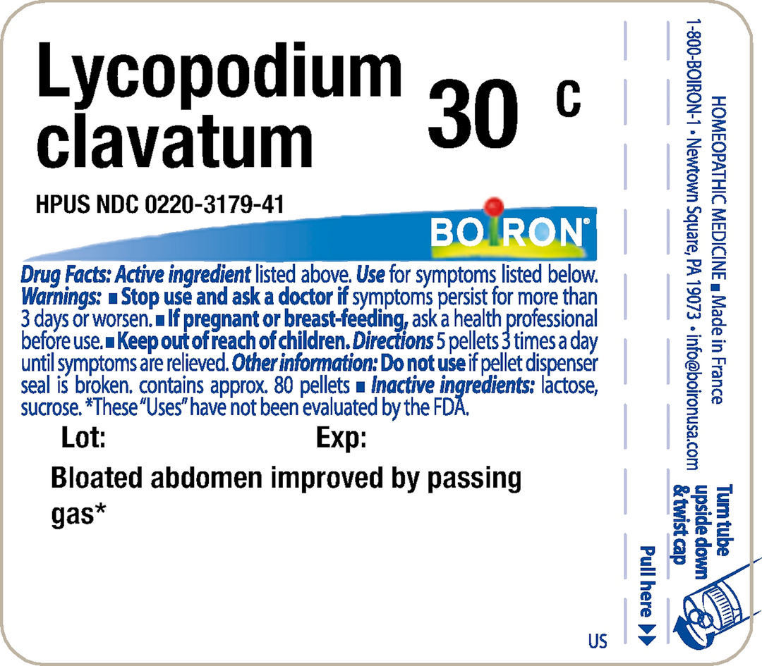 Lycopodium clavatum 30C 80 Pellets