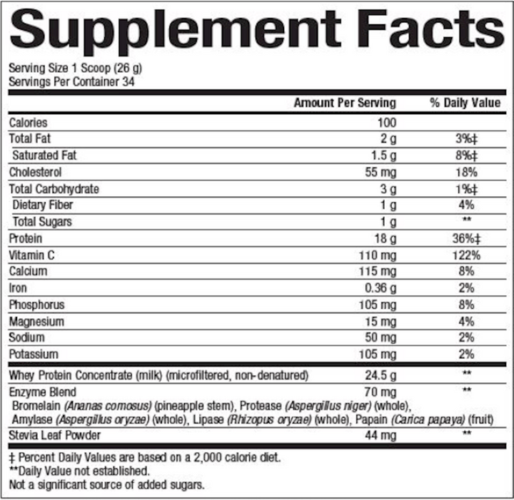 Whey Factors Powder Mix Strawberry