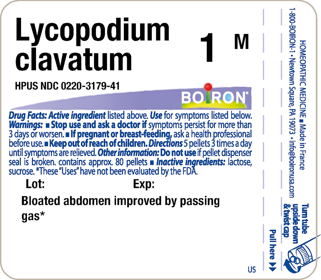 Lycopodium clavatum 1M 80 Pellets