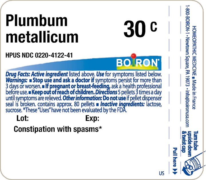 Plumbum Metallicum 30C 80 Pellets