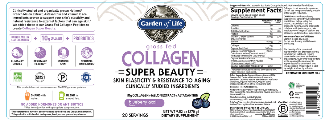 Collagen Super Beauty 9.52 oz