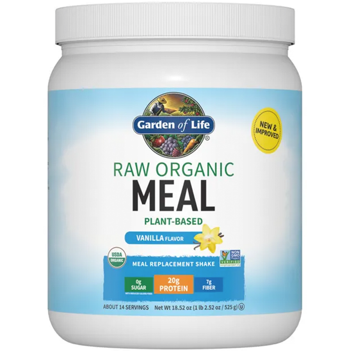 RAW Organic Meal Vanilla 18.52 oz