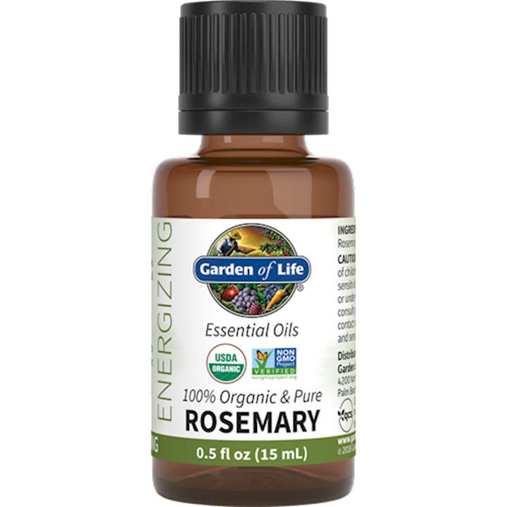 Rosemary Essential Oil Organic .5 fl oz