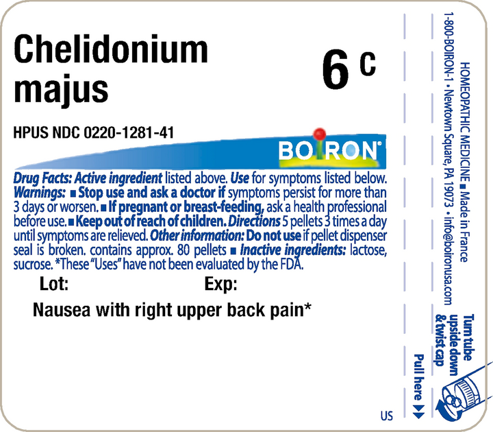 Chelidonium majus 6C 80 Pellets