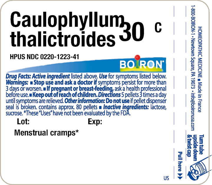 Caulophyllum thalictroides 30C 80 Pellets