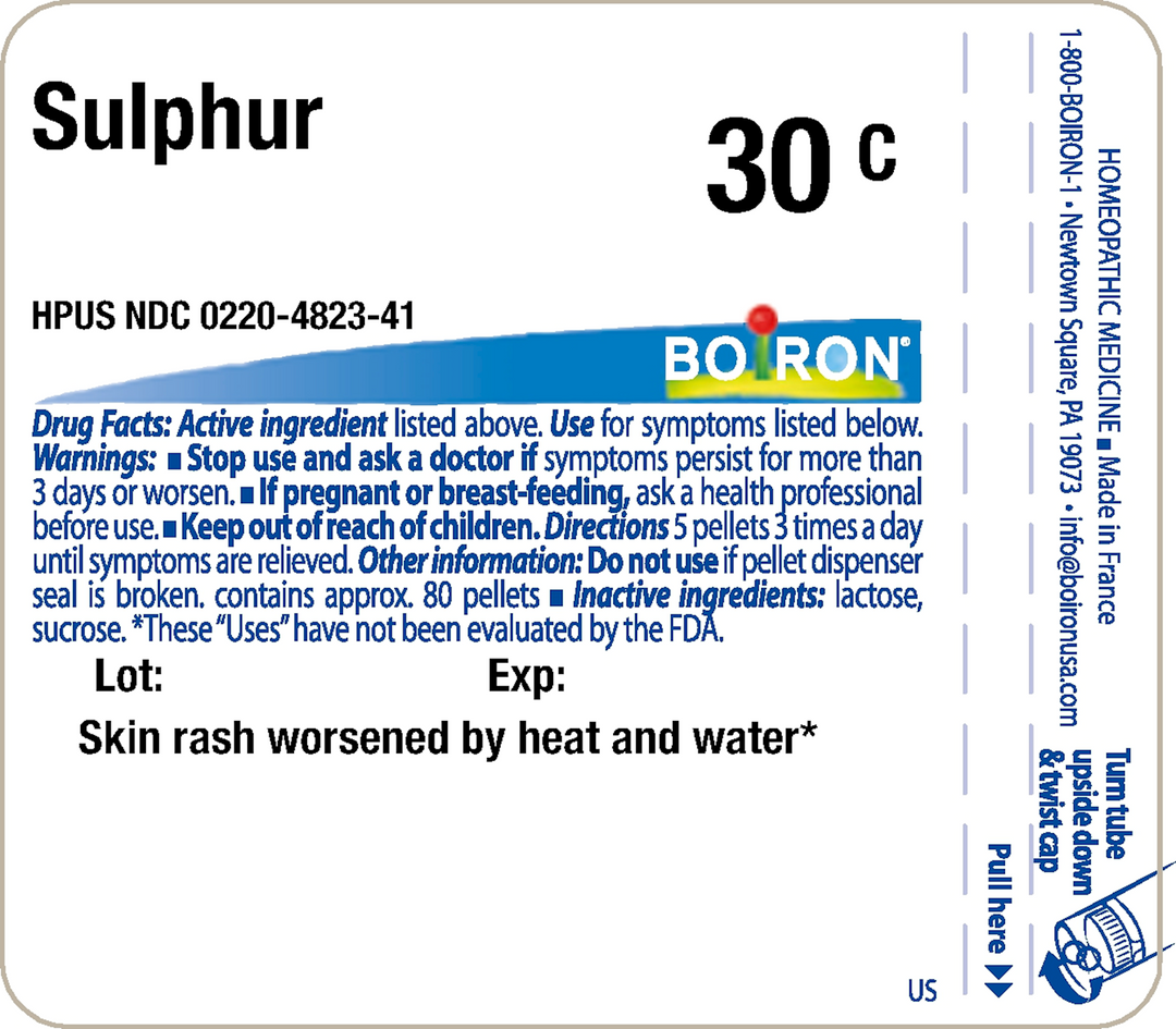 Sulphur 30C 80 Pellets