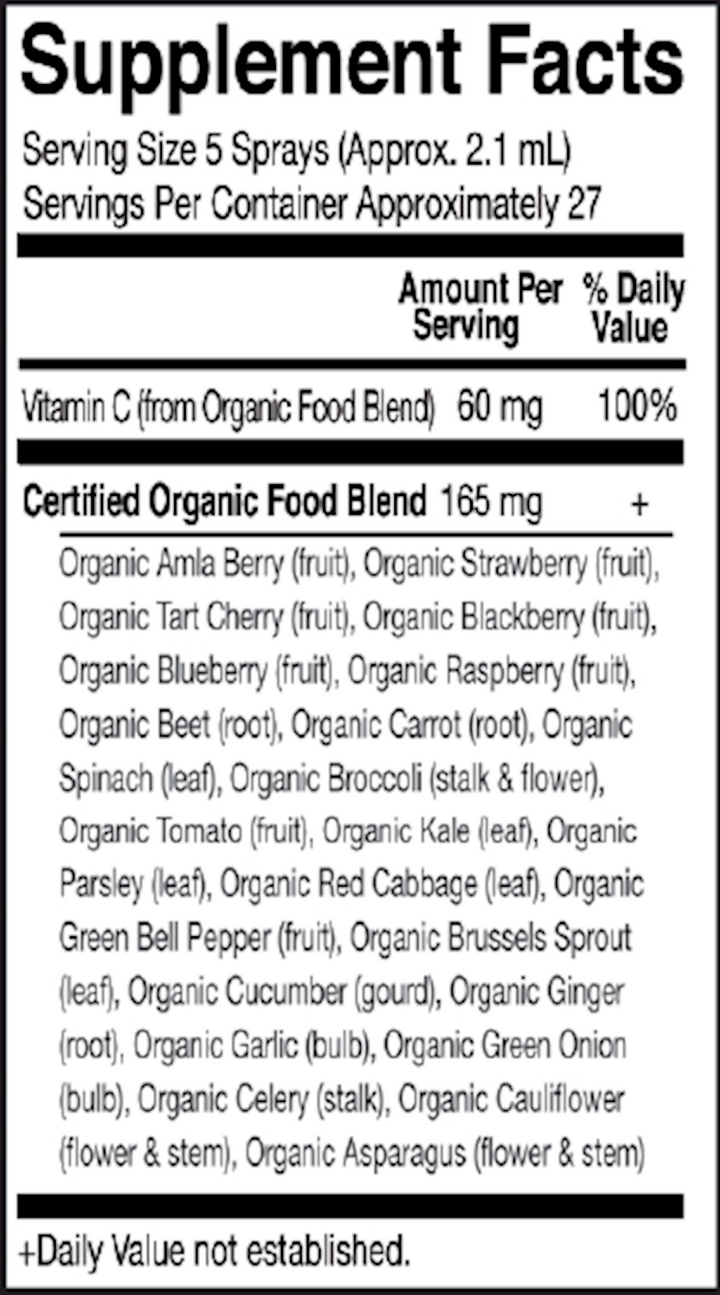 Mykind Organics Vitamin C Cherry-Tang 2 oz