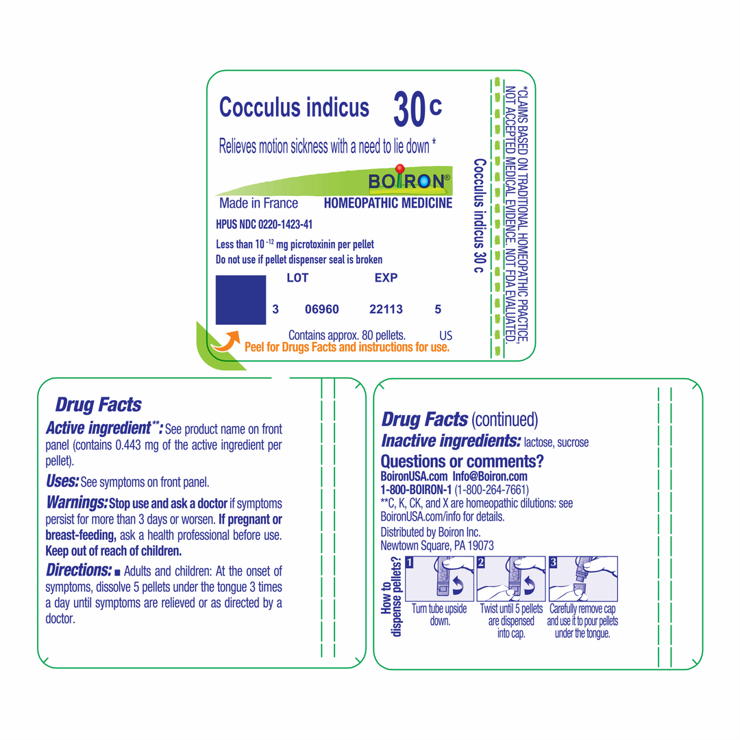 Cocculus indicus 30C 80 Pellets