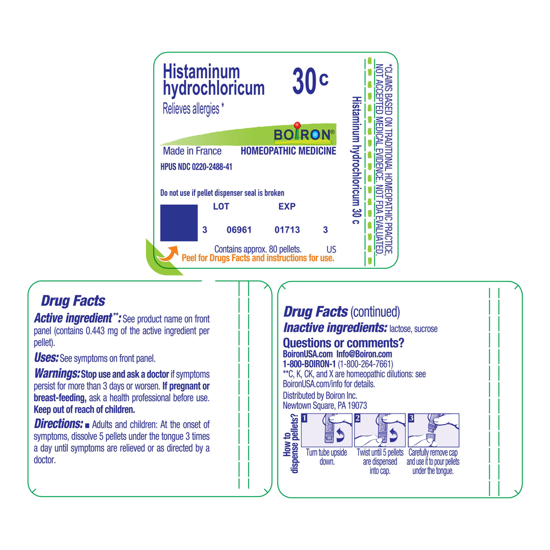 Histaminum hydrochloricum 30C 80 Pellets