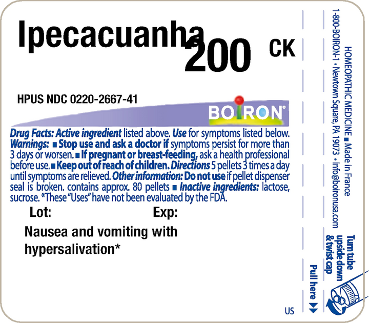 Ipecacuanha 200CK 80 Pellets