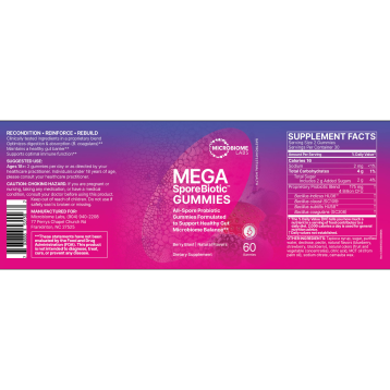 MegaSporeBiotic Gummies