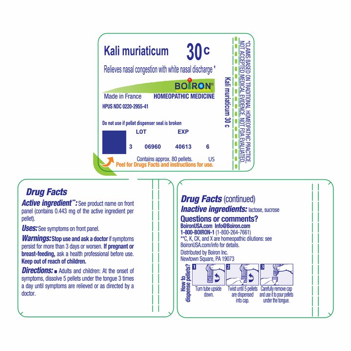 Kali muriaticum 30C 80 Pellets