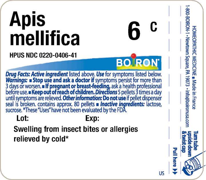 Apis mellifica 6C 80 Pellets