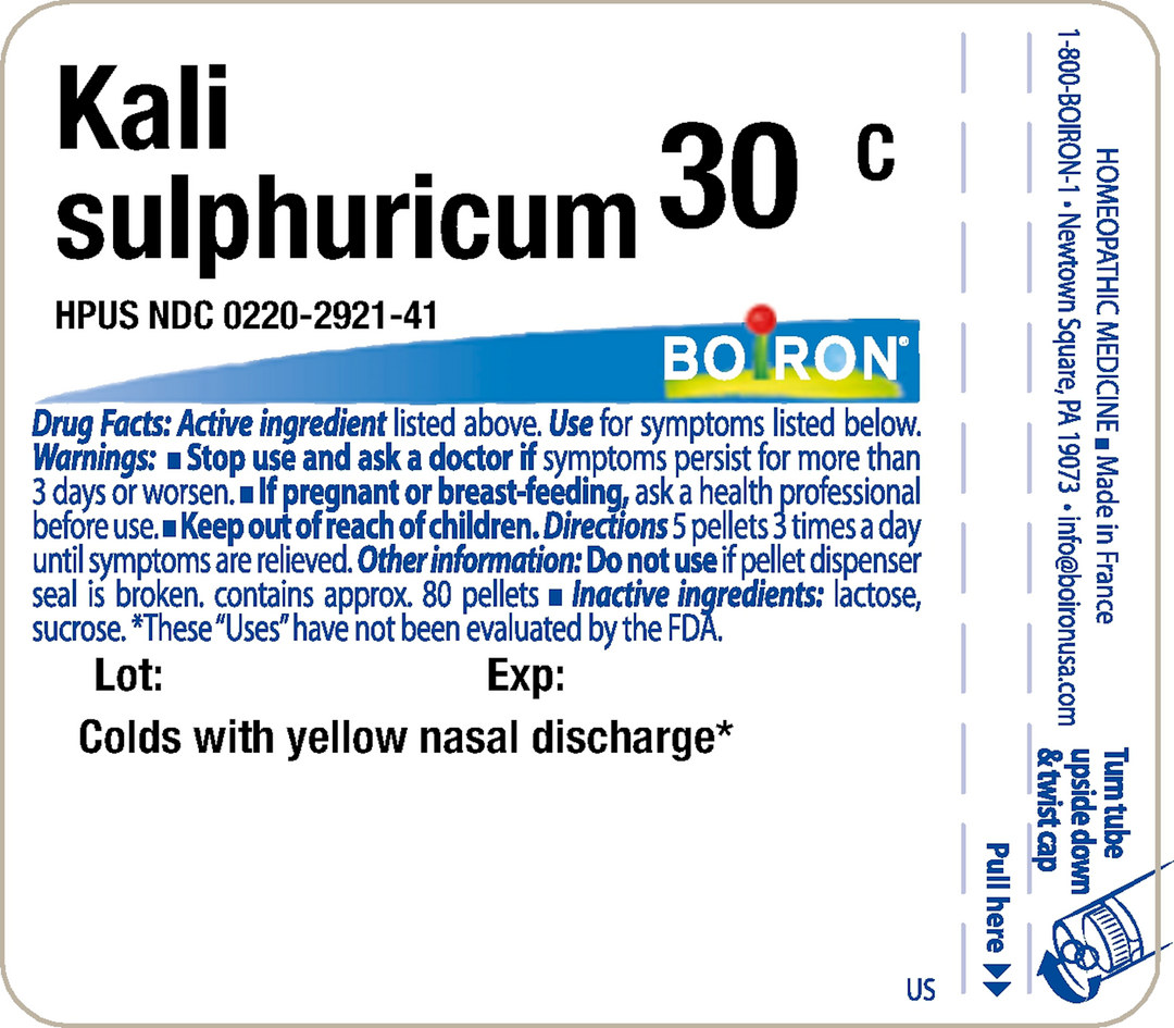 Kali sulphuricum 30C 80 Pellets