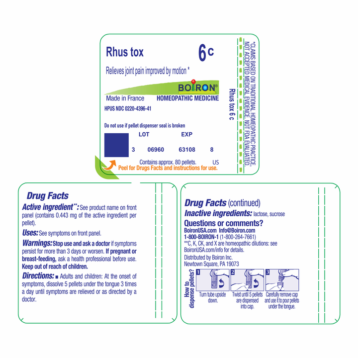 Rhus toxicodendron 6C 80 Pellets