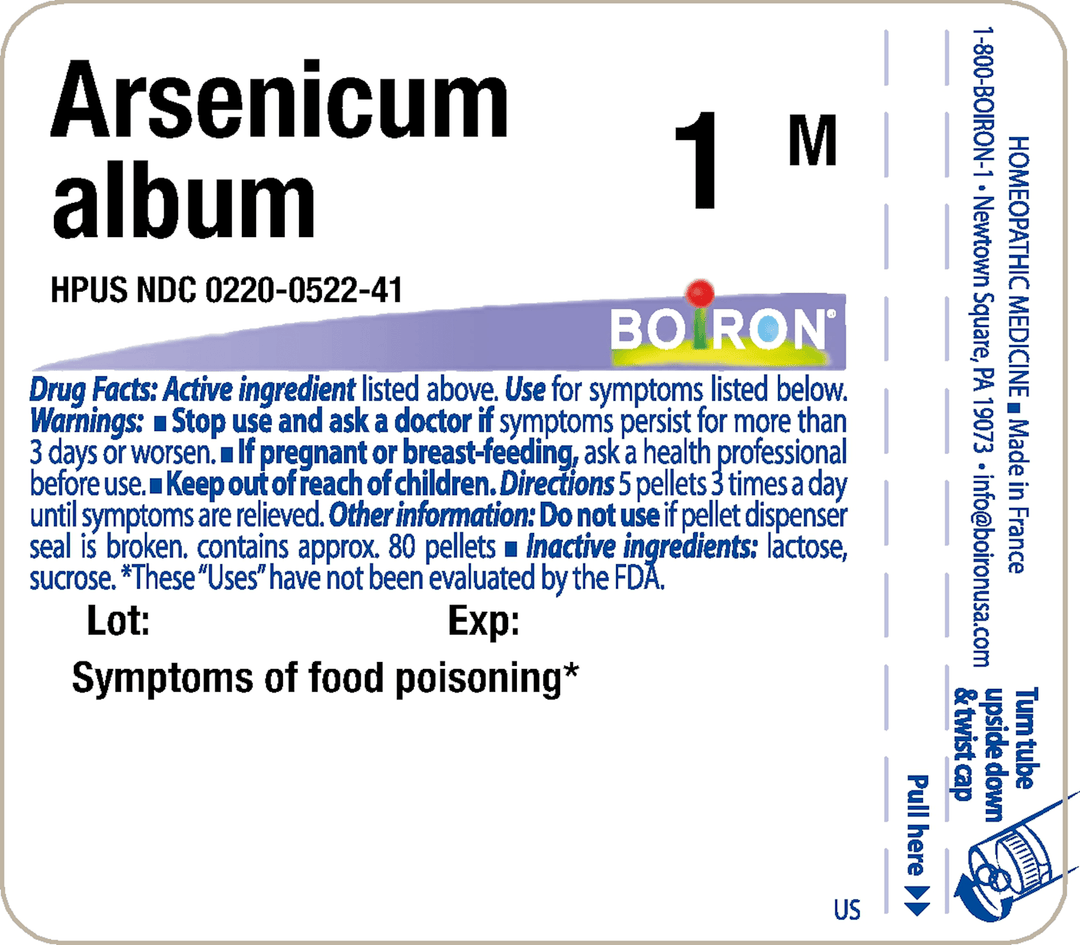 Arsenicum album 1M 80 Pellets - FAR HILLS PHARMACY STORE