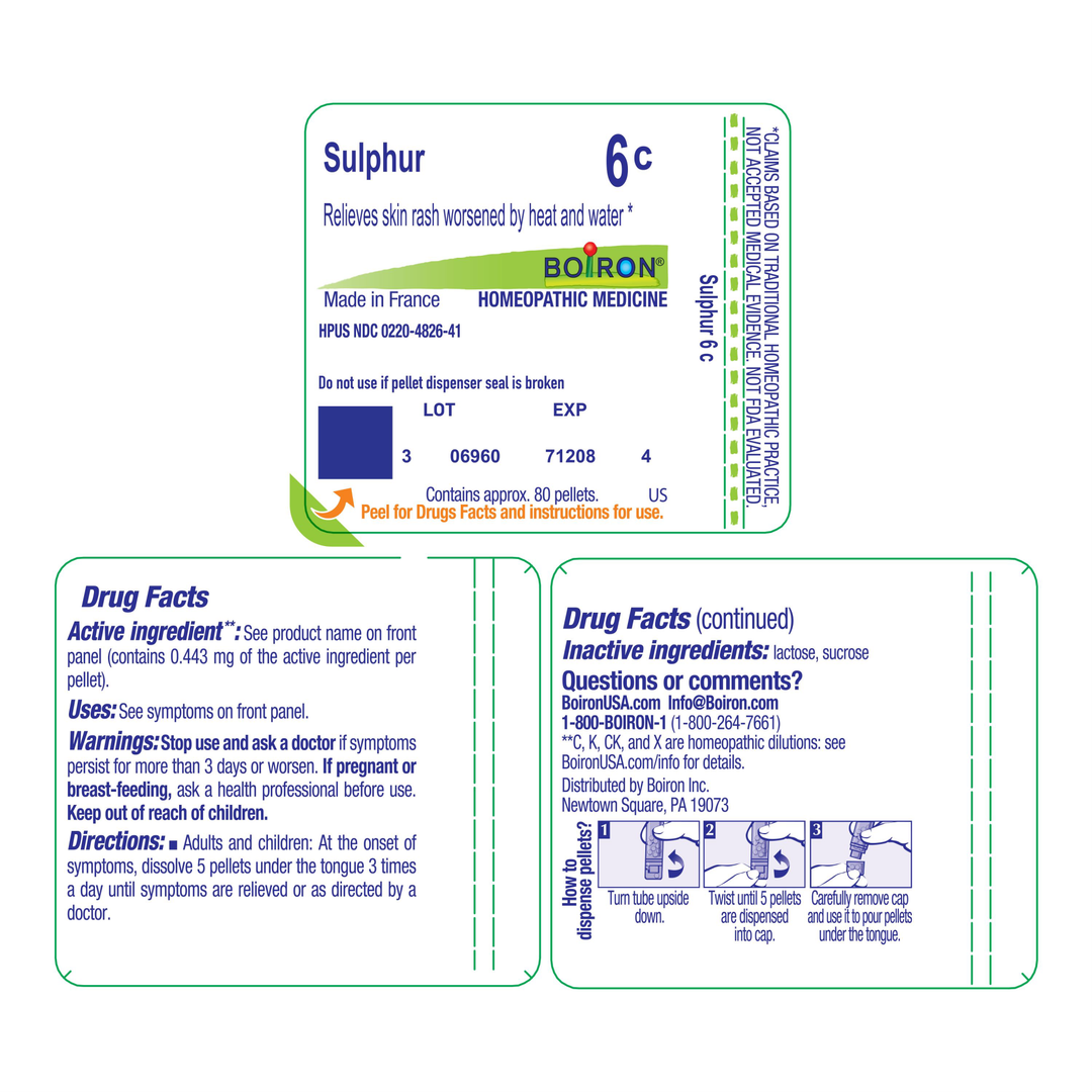 Sulphur 6C 80 Pellets