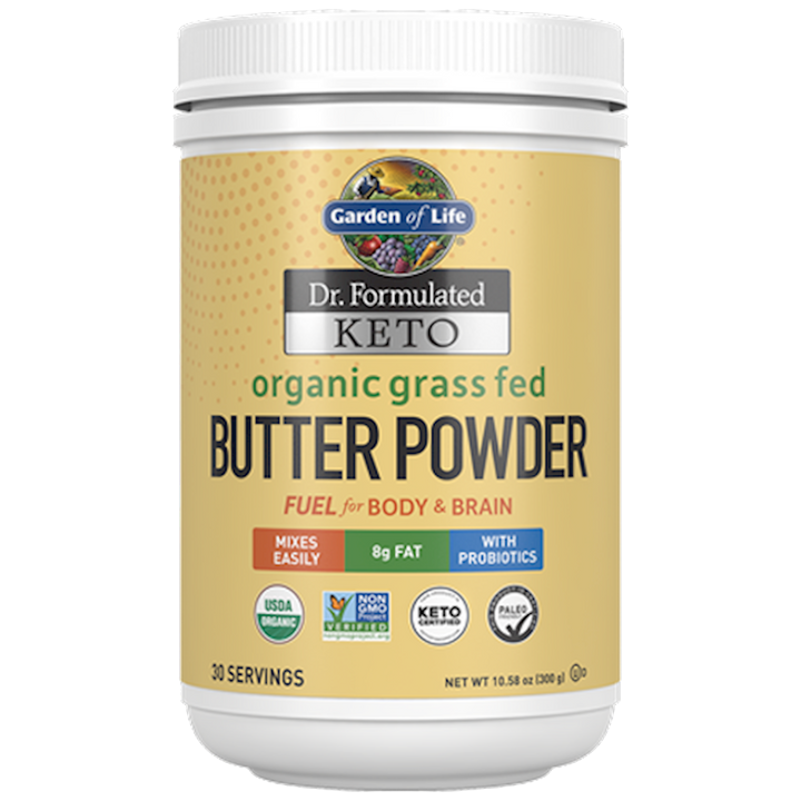 Dr. Formulated Keto Organic Grass Fed Butter Powder 30 serv