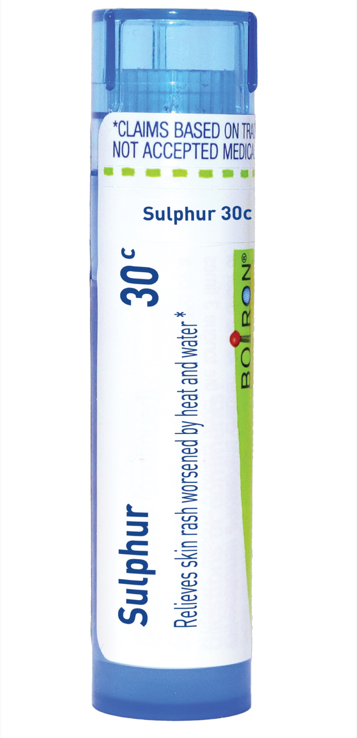 Sulphur 30C 80 Pellets - FAR HILLS PHARMACY STORE