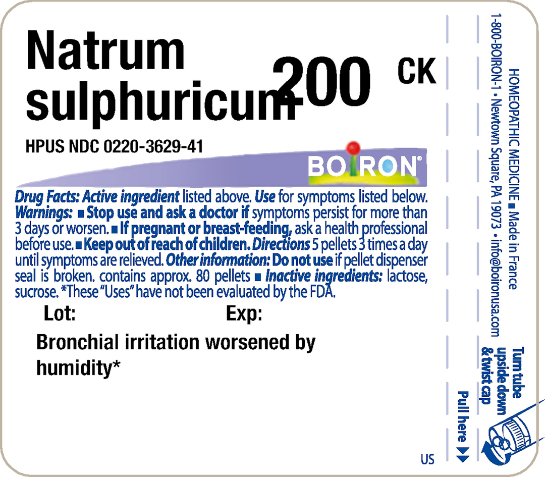 Natrum sulphuricum 200CK 80 Pellets