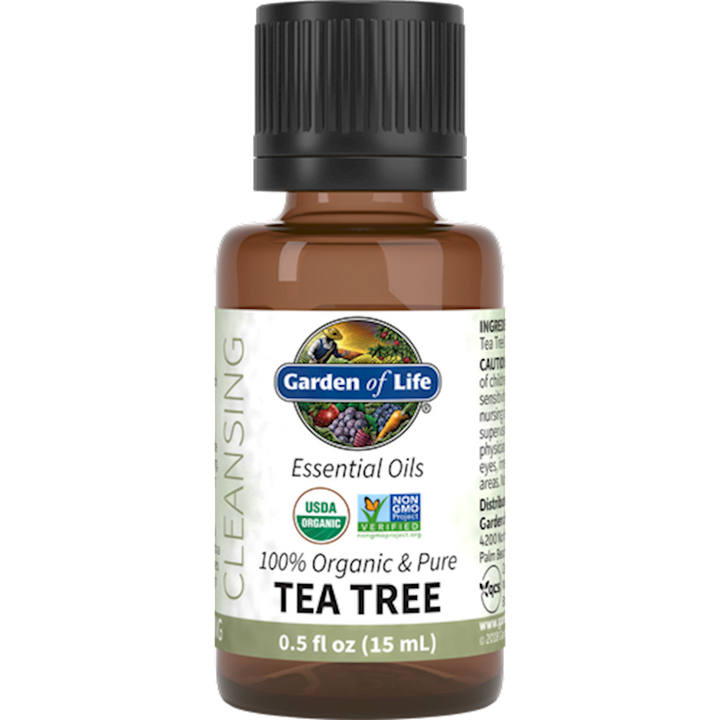 Tea Tree Organic Essential Oil .5 fl oz