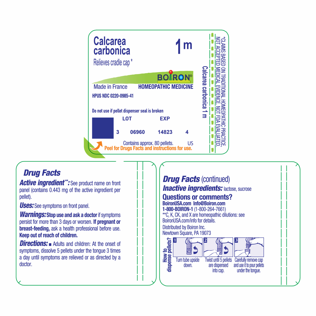 Calcarea carbonica 1M 80 Pellets