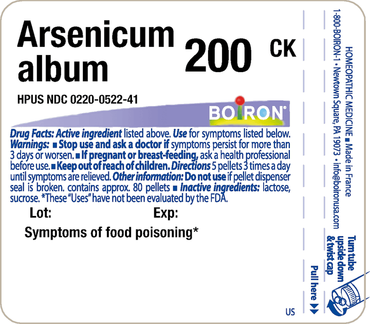 Arsenicum album 200CK 80 Pellets - FAR HILLS PHARMACY STORE