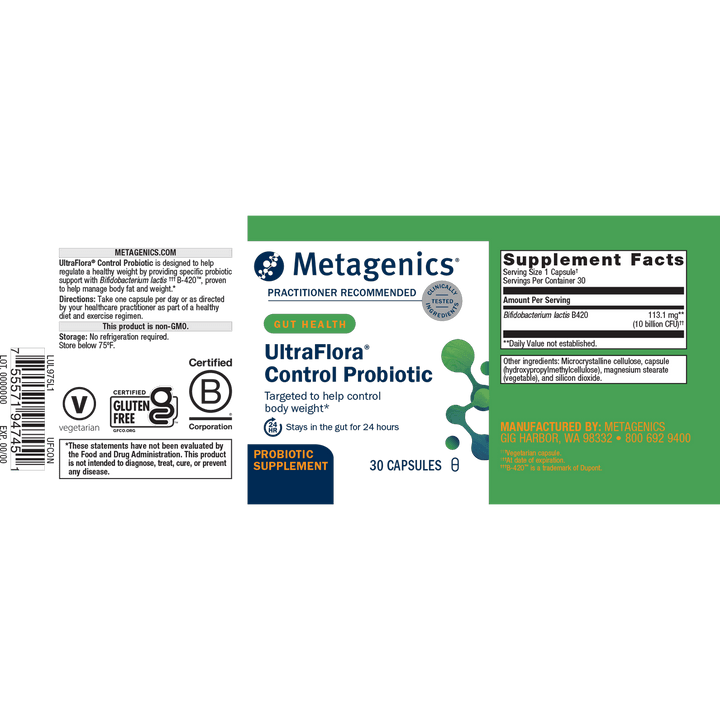UltraFlora Control Probiotic - FAR HILLS PHARMACY STORE