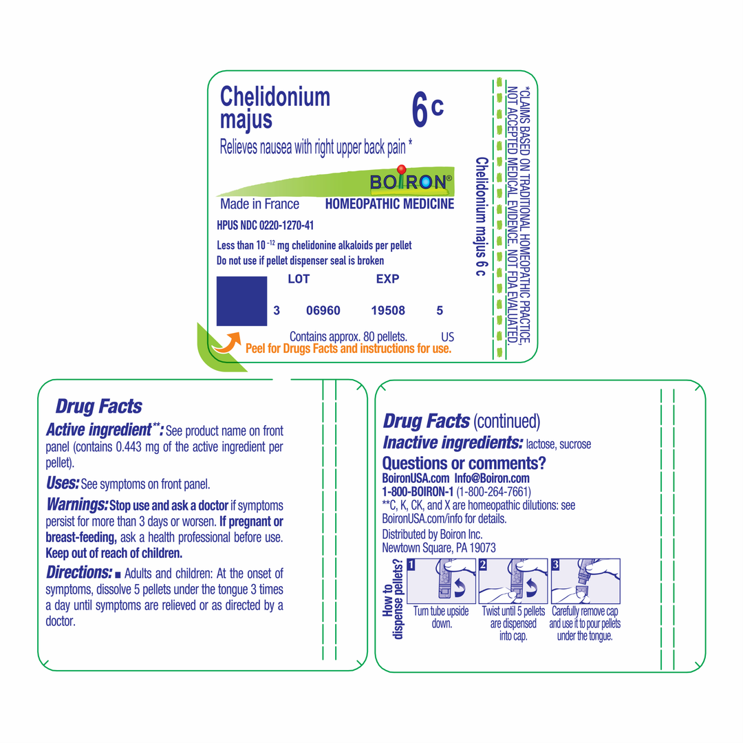 Chelidonium majus 6C 80 Pellets