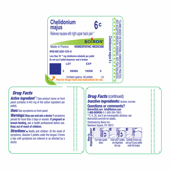 Chelidonium majus 6C 80 Pellets