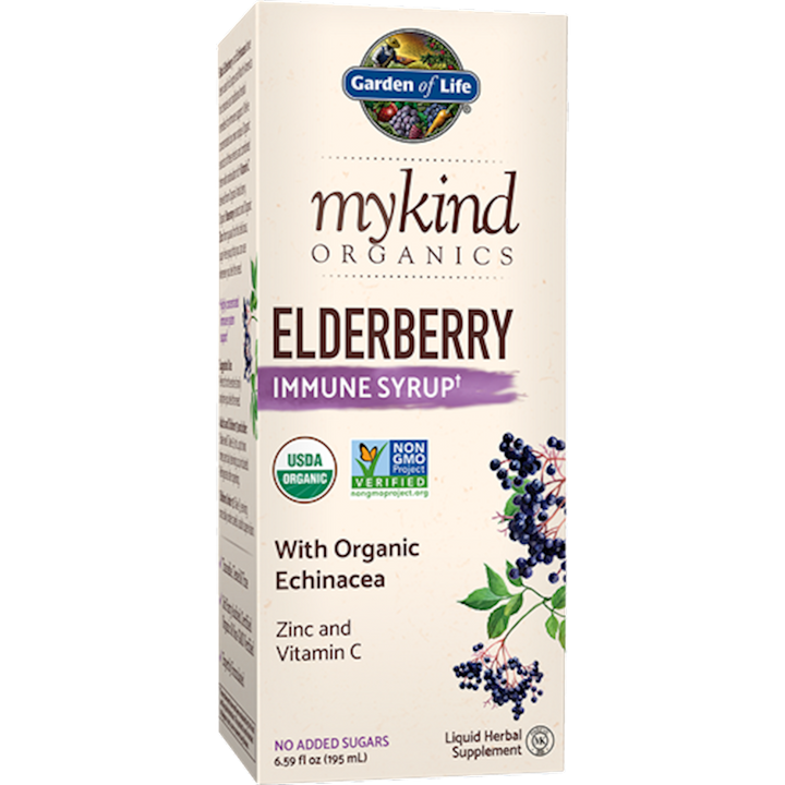 MyKind Organic Elderberry Syrup 6.59 fl oz