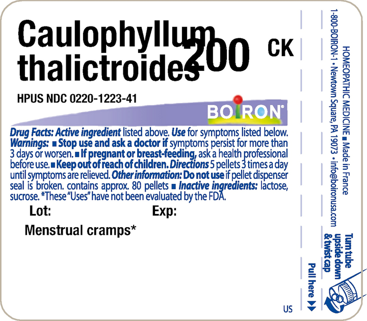 Caulophyllum thalictroides 200CK 80 Pellets