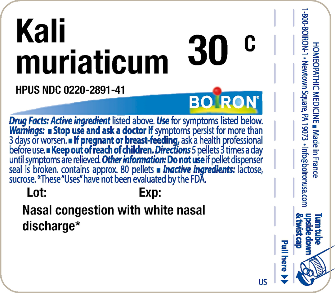 Kali muriaticum 30C 80 Pellets