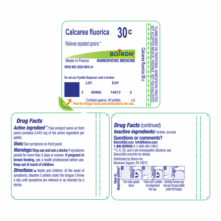 Calcarea fluorica 30C 80 Pellets