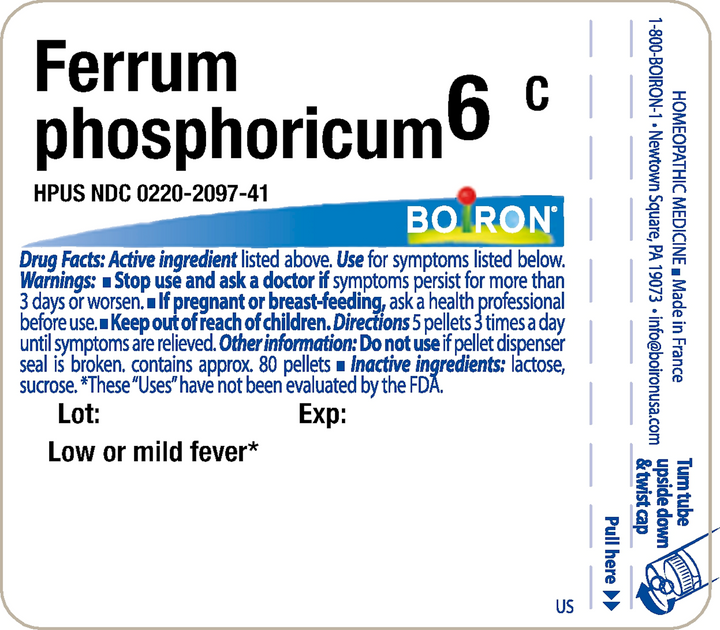 Ferrum phosphoricum 6C 80 Pellets