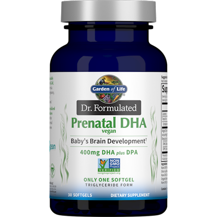 Dr. Formulated Prenatal DHA Vegan 30 softgels