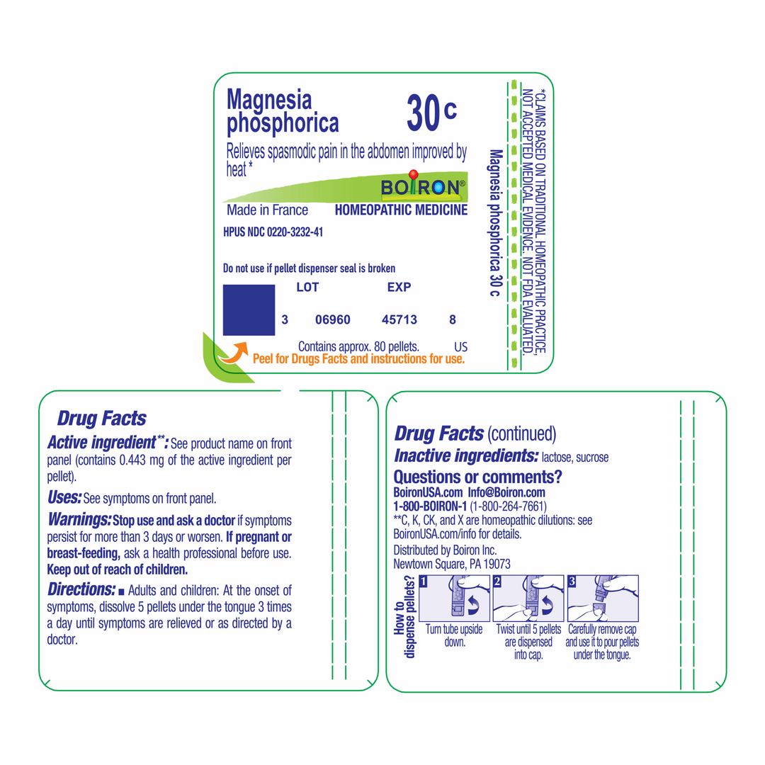 Magnesia phosphorica 30C 80 Pellets