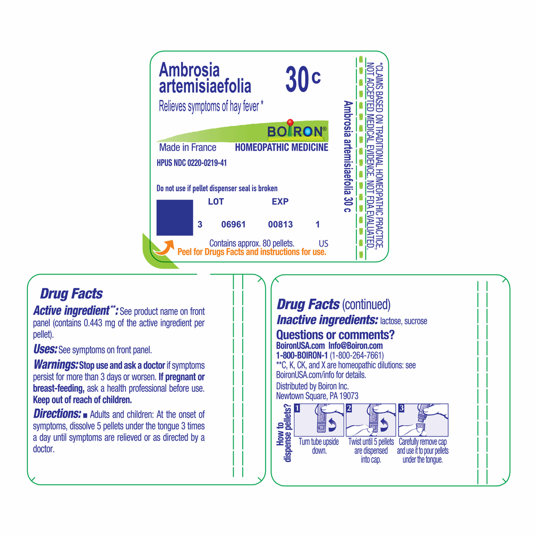 Ambrosia 30C 80 Pellets