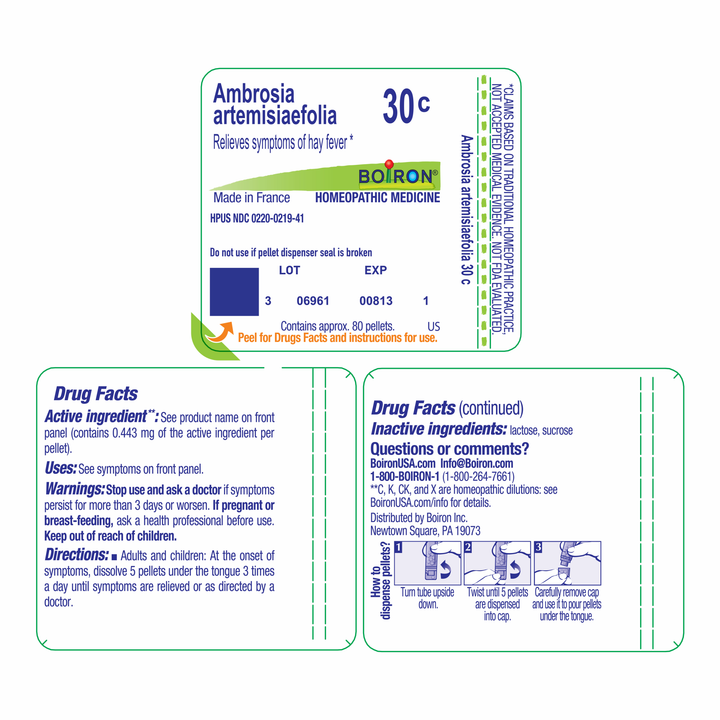 Ambrosia 30C 80 Pellets