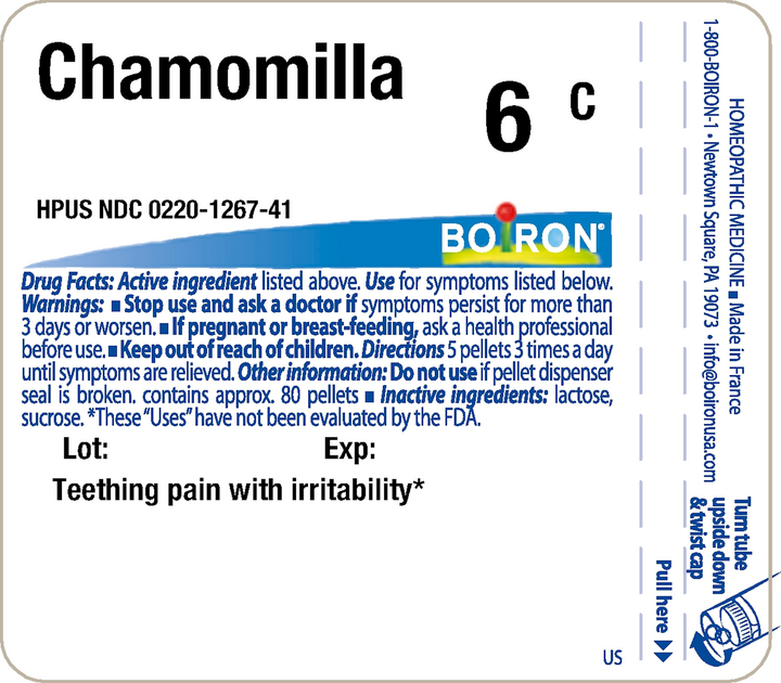 Chamomilla 6C 80 Pellets