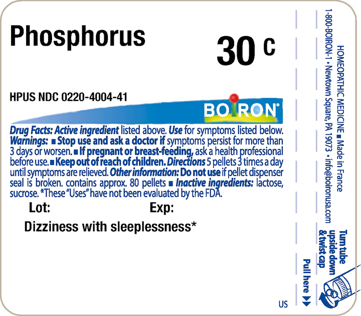 Phosphorus 30c 80 Pellets