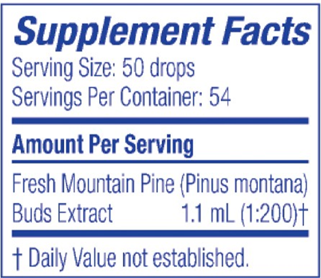 Gemmo Mountain Pine Buds 2 fl oz