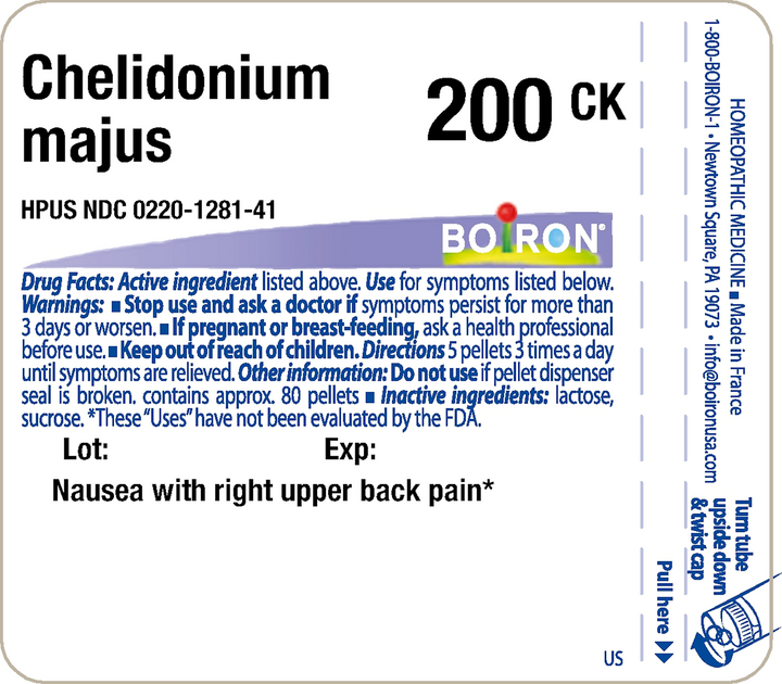 Chelidonium majus 200CK 80 Pellets