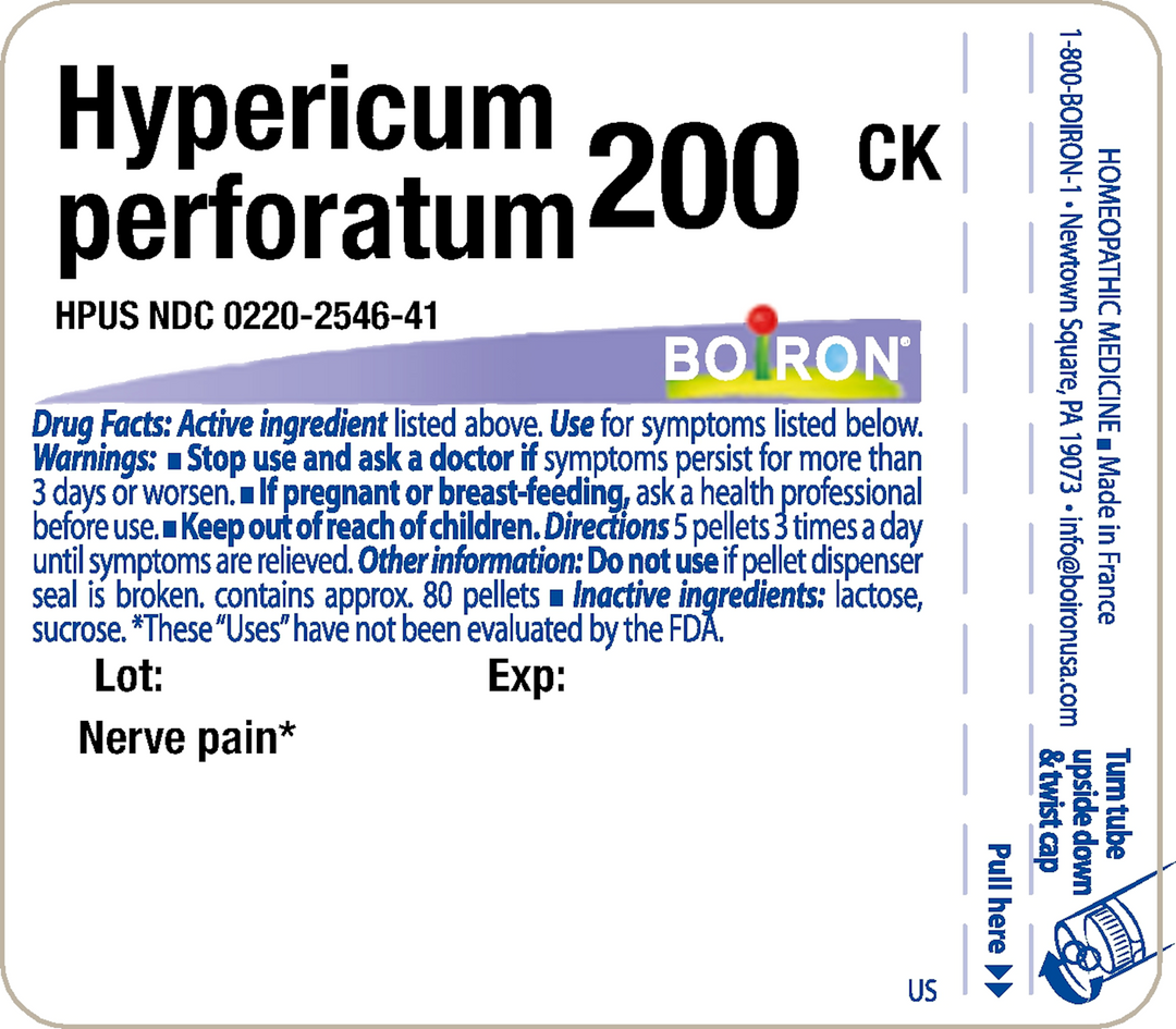 Hypericum perforatum 200CK 80 Pellets