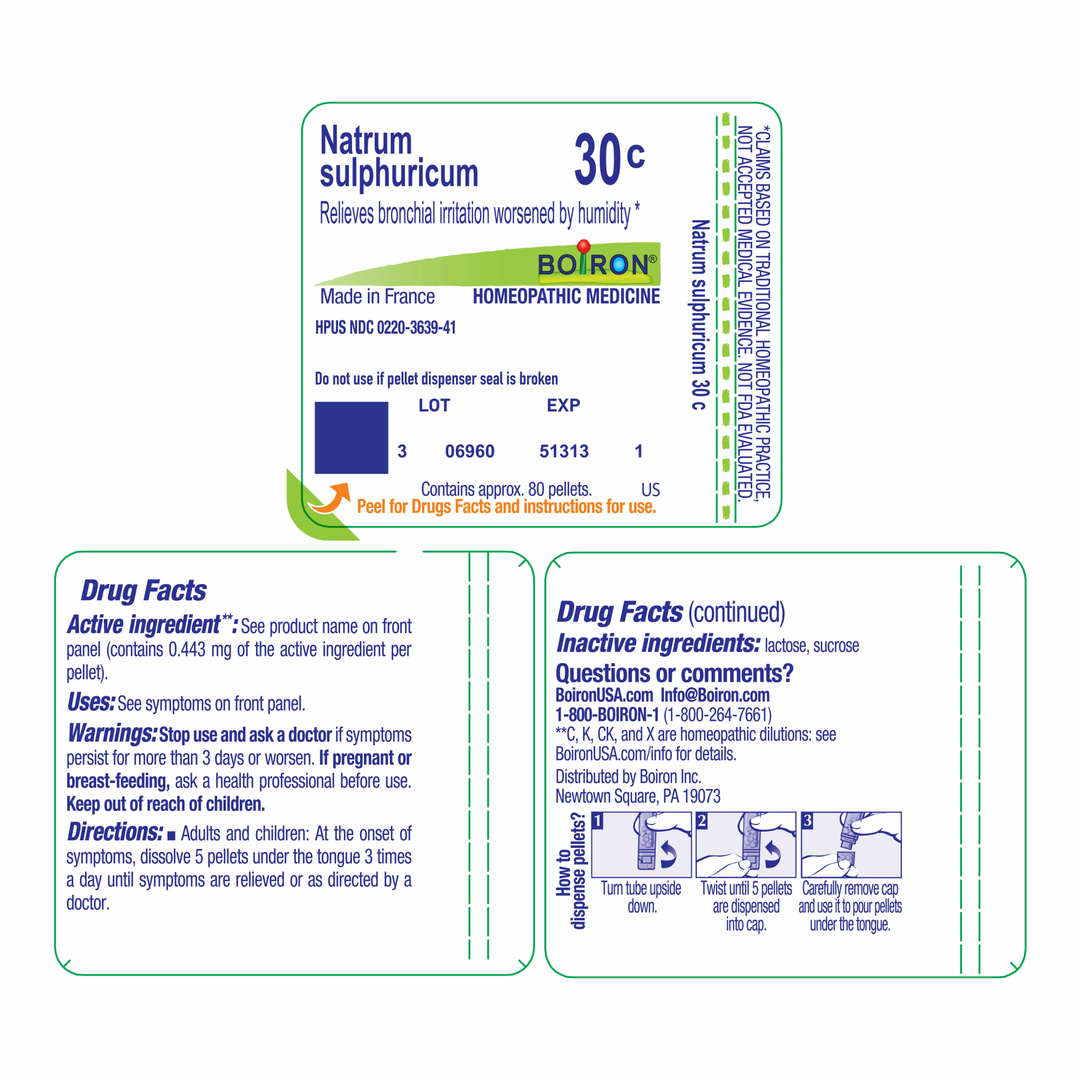 Natrum sulphuricum 30C 80 Pellets