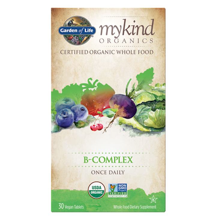 Mykind Organics B-Complex 30 tabs